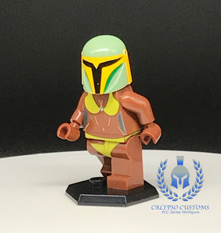 Swimsuit Mandalorian V2 Custom Printed PCC Series Minifigure