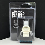 White Armor Black Panther Custom Printed PCC Series Minifigure