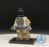 Architect Mando Captain Armor PCC Series Minifigure Body