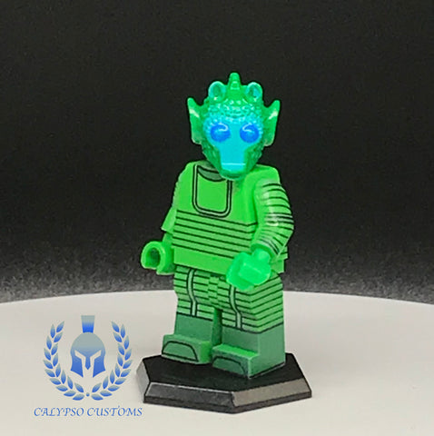 Vintage Greedo Printed PCC Series Minifigure