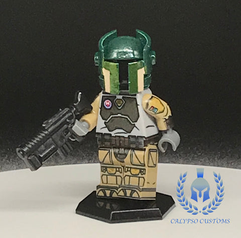 Architect Mandalorian Printed PCC Series Minifigure