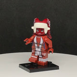 Ryloth Twi'lek V2 Dark Red Custom Printed PCC Series Minifigure