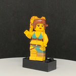 Wanted Rebel Twi'lek Yellow Custom Printed PCC Series Minifigure