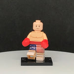 Boxer Butterbean Custom Printed PCC Series Minifigure