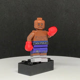 Boxer Evander Hollyfeild Custom Printed PCC Series Minifigure