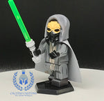 Keldor Grey Jedi Custom Printed PCC Series Minifigure