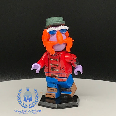 Muppet Floyd Pepper Custom Printed PCC Series Minifigure