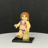 UK Swimsuit Model V3 Custom Printed PCC Series Minifigure
