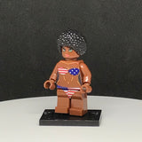 USA Swimsuit Model V2 Custom Printed PCC Series Minifigure