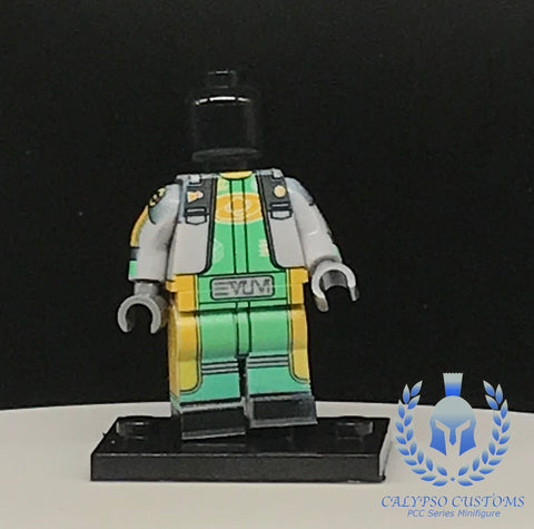 Rebel Fleet Jumper Suit PCC Series Minifigure Body