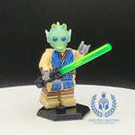 Rodian Jedi Surveyor Custom Printed PCC Series Minifigure