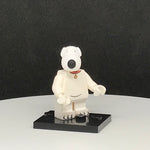 Family Guy Brian Griffen Custom Printed PCC Series Minifigure