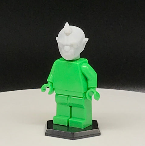 Custom 3D Printed Advozse Alien Head