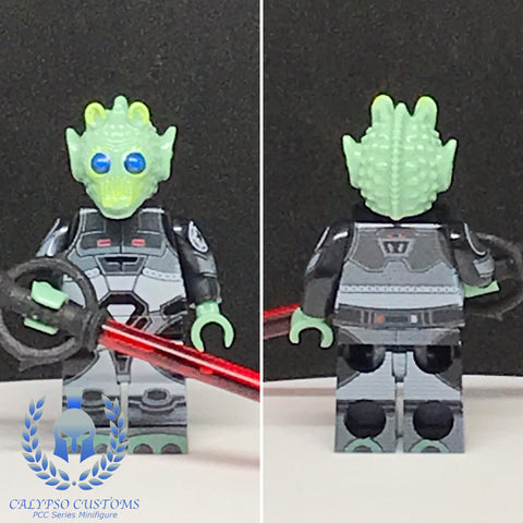 Imperial Inquisitor Rodian Custom Printed PCC Series Minifigure