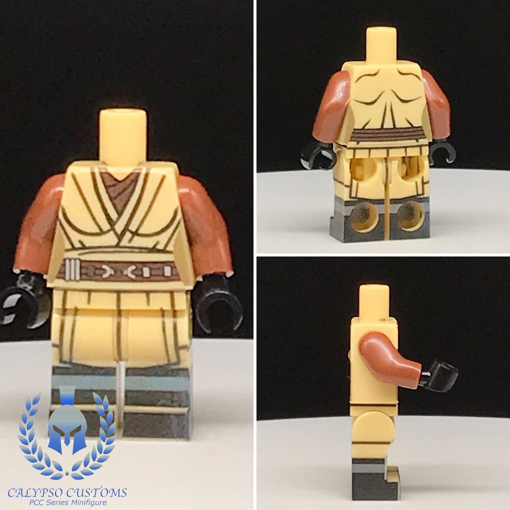 Calypso Customs KOTOR Female Jedi Robes PCC Series Minifigure Body