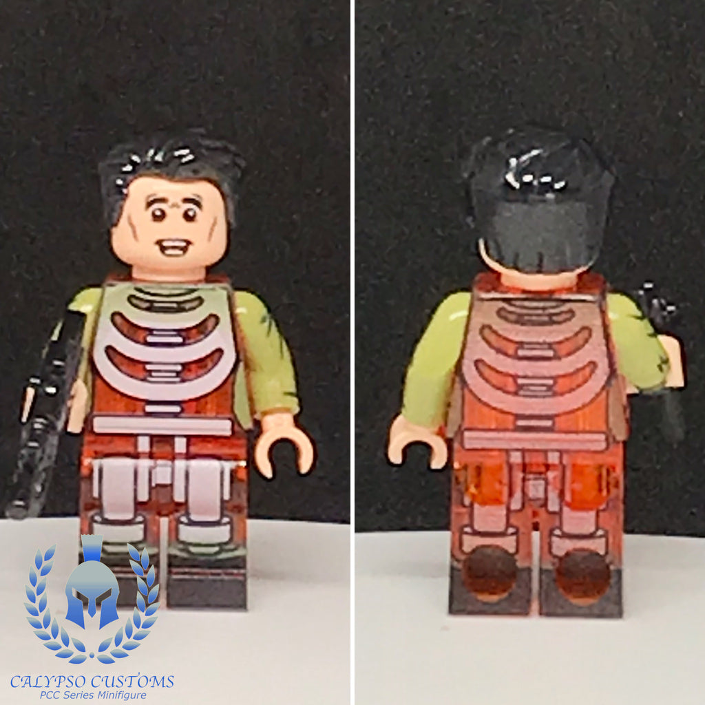 ROCKETEER Custom Printed Lego Minifigure! TV/Movie