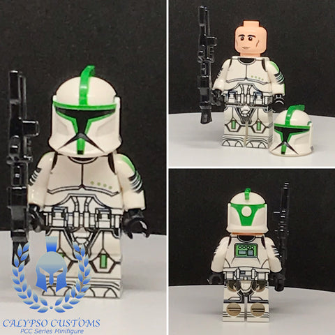 Phase 1 Clone Sergeant Custom Printed PCC Series Minifigure