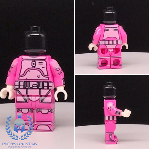 Pink Mandalorian PCC Series Limited Minifigure Body