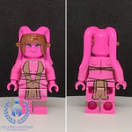 Ryloth Twi'lek Pink Custom Printed PCC Series Minifigure