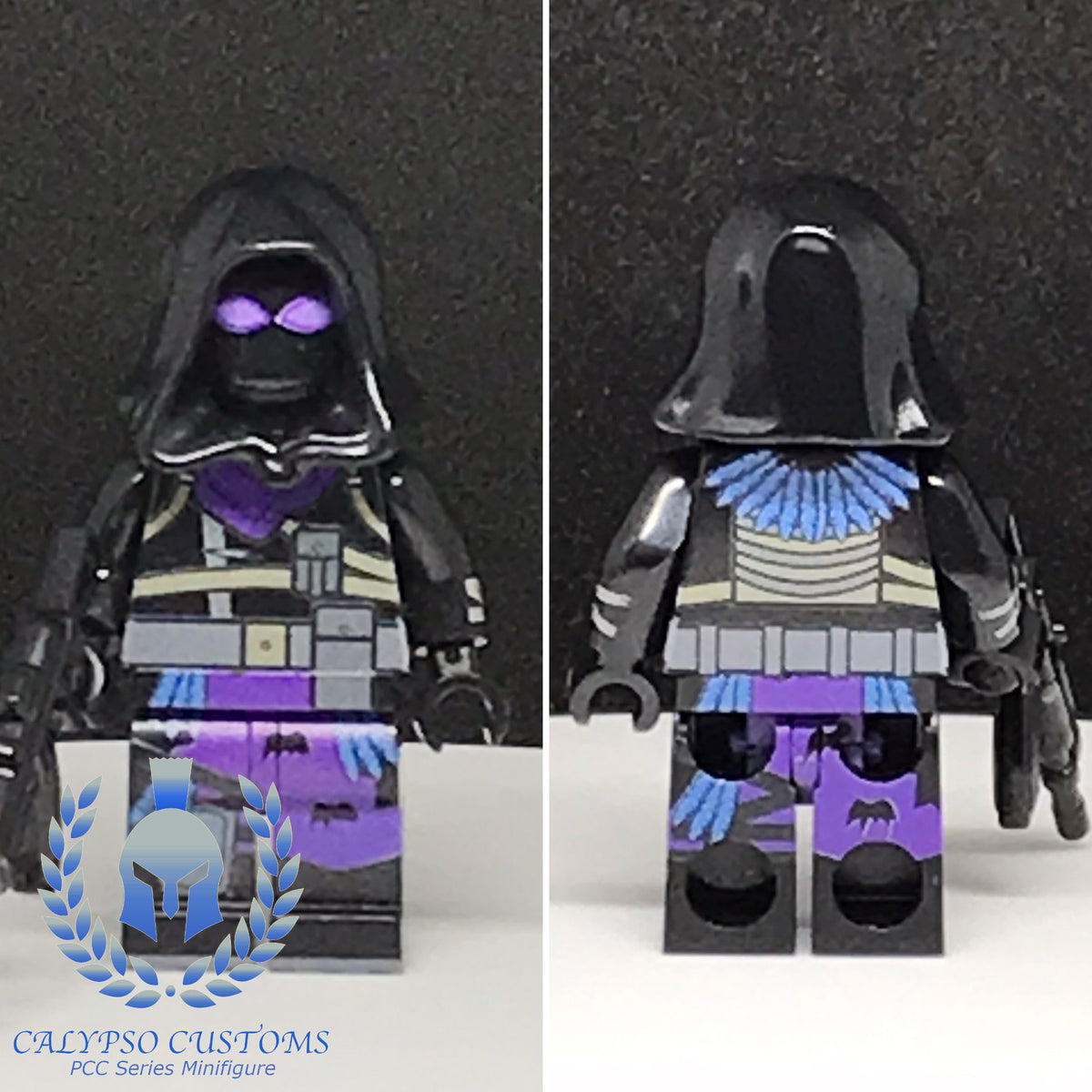 Calypso Customs Raven Custom Printed PCC Series Minifigure