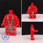 Red Ryloth Robes PCC Series Minifigure Body