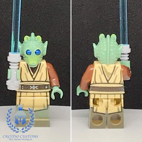 Rodian Jedi Knight Custom Printed PCC Series Minifigure