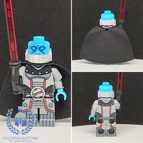 Roonan Imperial Inquisitor Custom Printed PCC Series Minifigure