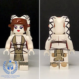 Ryloth Twi'lek White Custom Printed PCC Series Minifigure