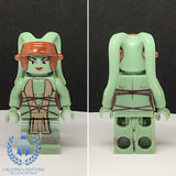 Ryloth Twi'lek Sand Green Custom Printed PCC Series Minifigure