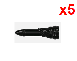 Big Kid Brix Black DN Saber Hilt x5