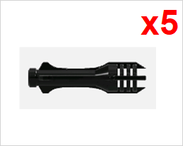 Big Kid Brix Black REV Saber Hilt x5