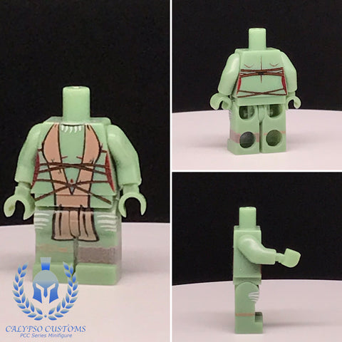 Sand Green Ryloth Robes PCC Series Minifigure Body