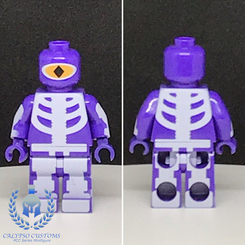 scooby doo lego monsters Calypso Customs Scooby Doo Skeleton Ghost Custom Printed PCC Series Minifigure