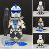 Scuba Clone Captain Rex Custom Printed PCC Series Minifigure