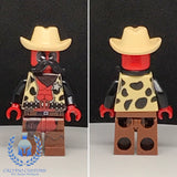 Sheriff Deadpool Custom Printed PCC Series Minifigure