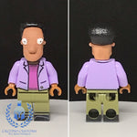 Simpsons Carl Carlson Custom Printed PCC Series Minifigure
