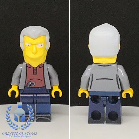 Simpsons Fat Tony Custom Printed PCC Series Minifigure