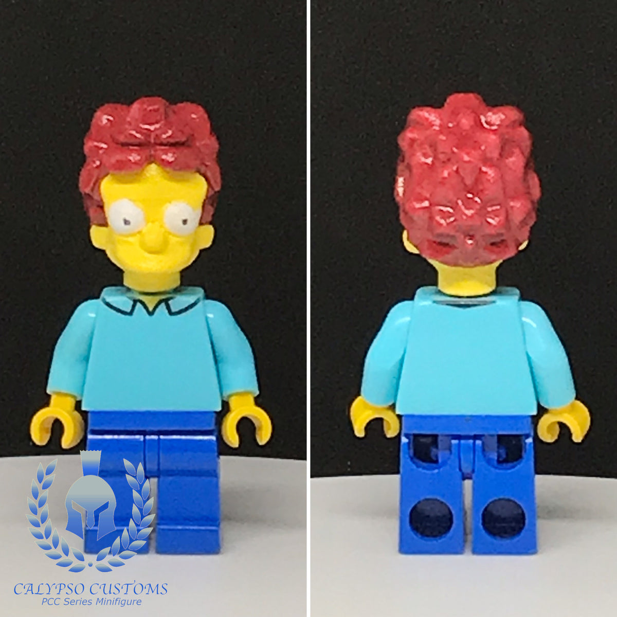 Simpsons Rod Calypso Customs Simpsons Rod Flanders Custom Printed PCC Series Minifigure