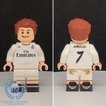 Soccer Player Christino Ronaldo #7 Custom Printed PCC Series Minifigure