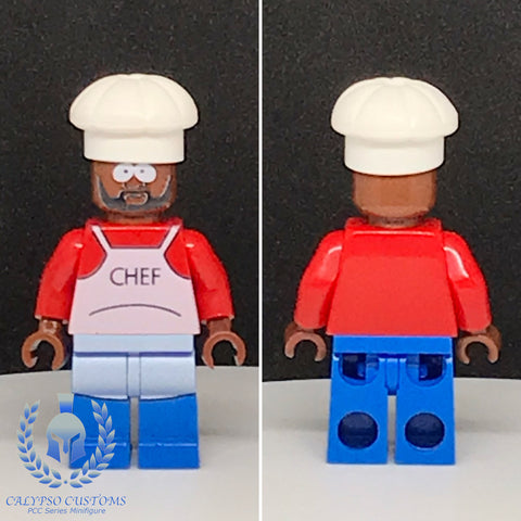 South Park Chef Custom Printed PCC Series Minifigure