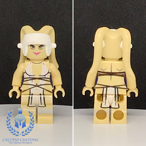 Ryloth Twi'lek V2 Tan Custom Printed PCC Series Minifigure