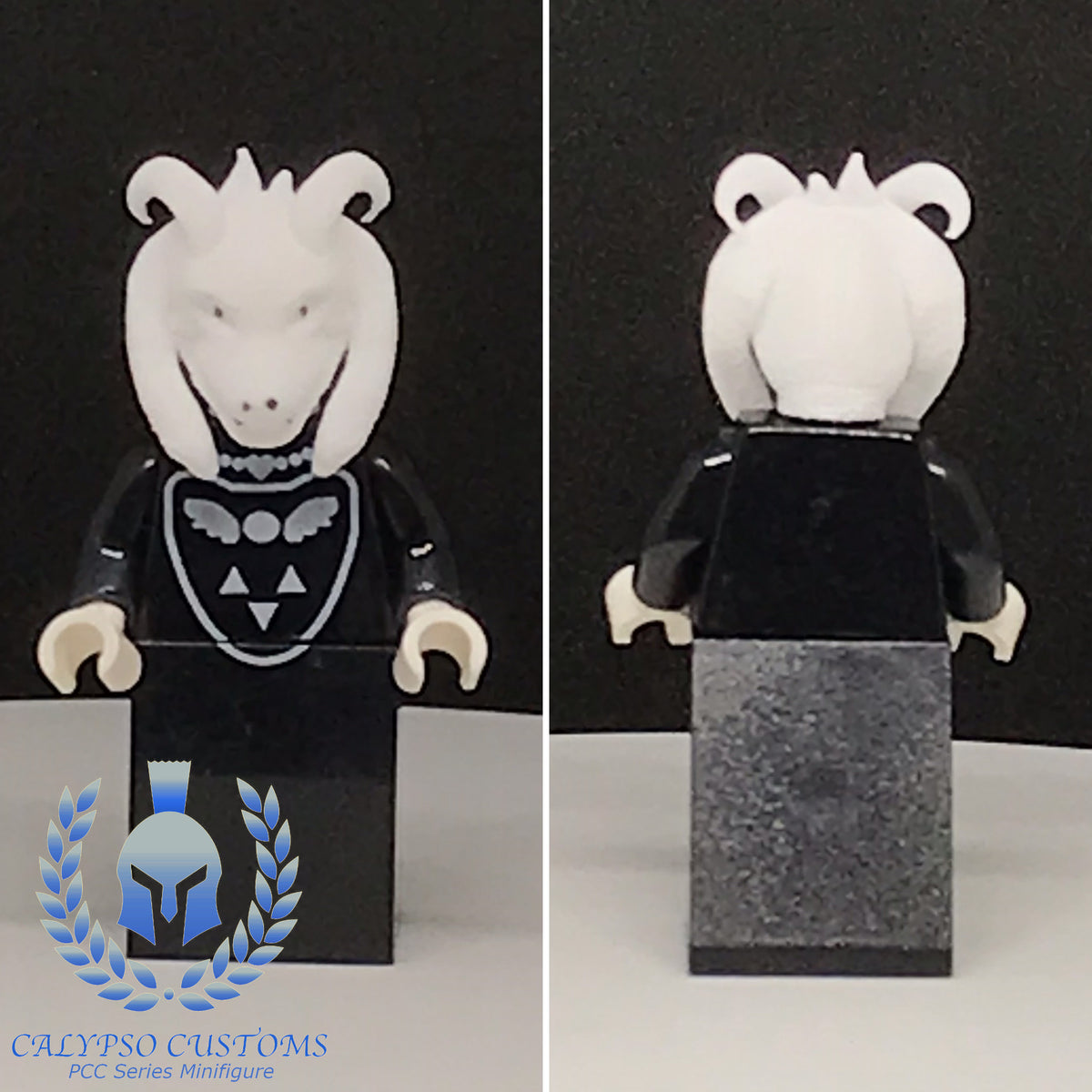 Calypso Customs Undertale Asriel Custom Printed PCC Series Minifigure