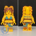 Wanted Rebel Twi'lek Yellow Custom Printed PCC Series Minifigure