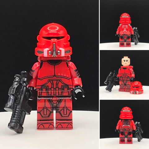 Lava Limited Airborne Clone Trooper Printed PCC Series Minifigure