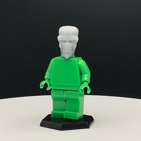 Custom 3D Printed Duros Alien Head